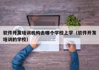 軟件開發(fā)培訓(xùn)機構(gòu)去哪個學(xué)校上學(xué)（軟件開發(fā)培訓(xùn)的學(xué)校）