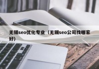 無(wú)錫seo優(yōu)化專業(yè)（無(wú)錫seo公司找哪家好）